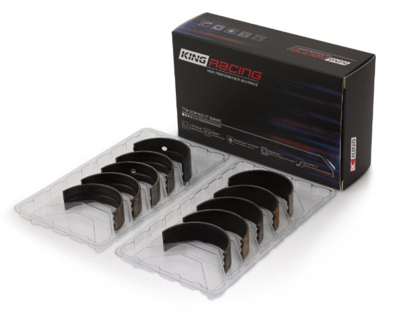 King Engine Bearings mb5566xp0.25 | King Audi A4 1.8L AEB (Size +.25 Oversized) Performance Main Bearing Set; 1997-2001