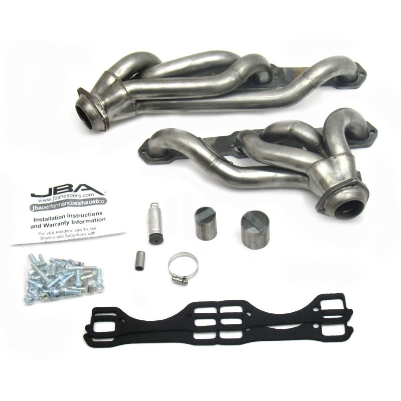 JBA 1830s-4 | 87-91 Chevrolet Blazer 5.0L/5.7L w/o A.I.R. 1-5/8in Primary Raw 409SS Cat4Ward Header; 1987-1991