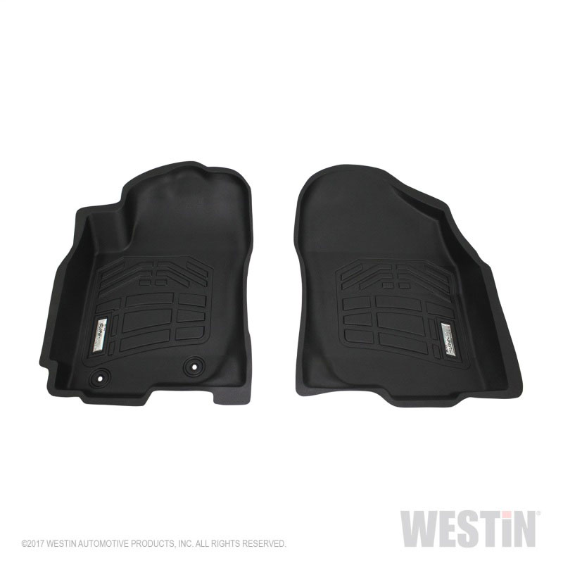 Westin 72-110096 | 2013-2018 Toyota RAV4 Wade Sure-Fit Floor Liners Front - Black; 2013-2018