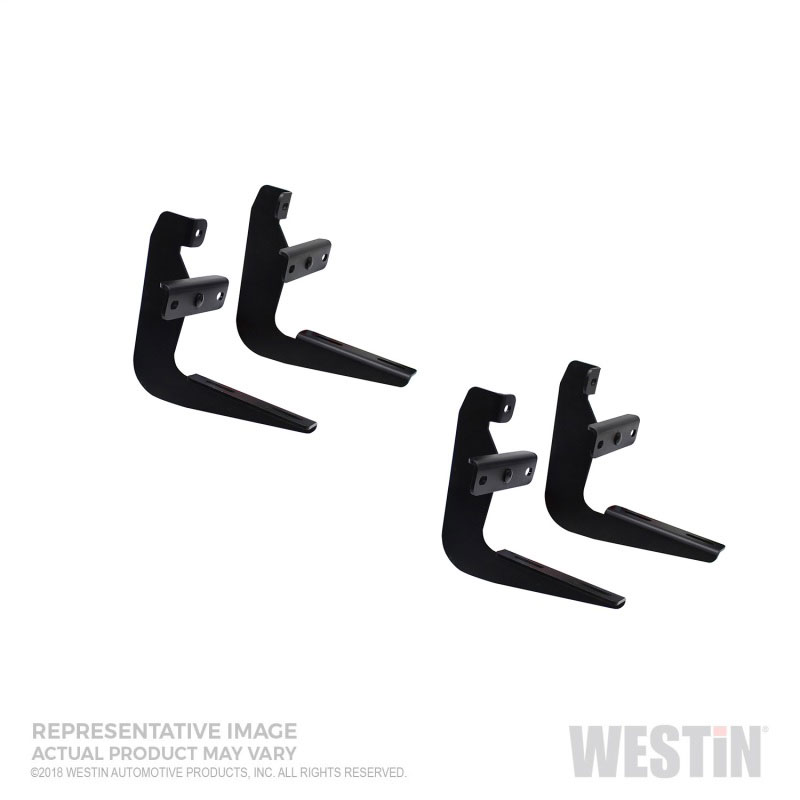 Westin 27-1625 | 2005-2018 Toyota Tacoma Reg Cab Running Board Mount Kit - Black; 2005-2018