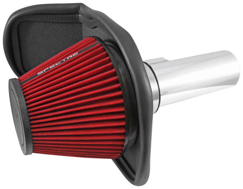 Spectre 9044 | 11-15 Chevy Cruze 1.4L Air Intake Kit - Polished w/Red Filter; 2011-2015