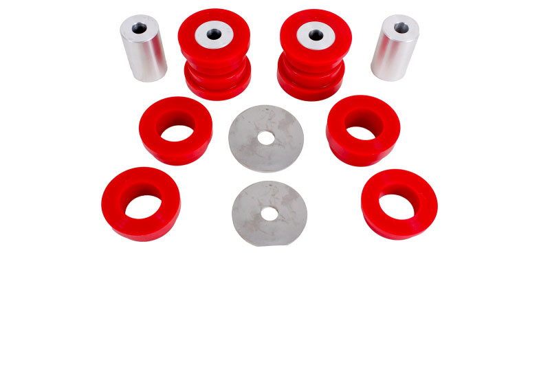 BMR Suspension bk047 | BMR 15-17 S550 Mustang Rear Cradle Bushing Kit (Polyurethane) - Red; 2015-2017