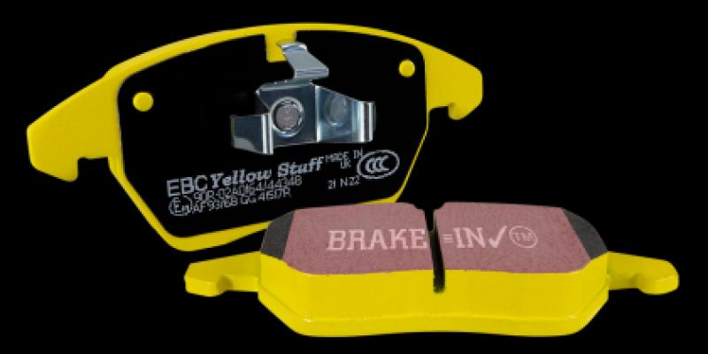 EBC dp42408r | 19-22 Mercedes-Benz GLC300 (Coupe C253) 4Matic 2.0T Yellowstuff Front Brake Pads; 2019-2022