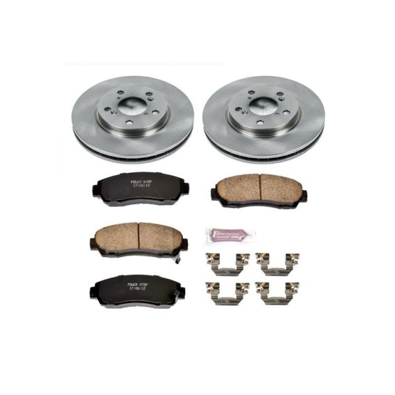 PowerStop koe2435 | Power Stop 05-10 Honda Odyssey Front Autospecialty Brake Kit; 2005-2010