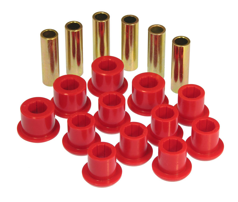 Prothane 6-1027 | 98-08 Ford Ranger Rear Leaf Spring Bushings - Red; 1998-2008