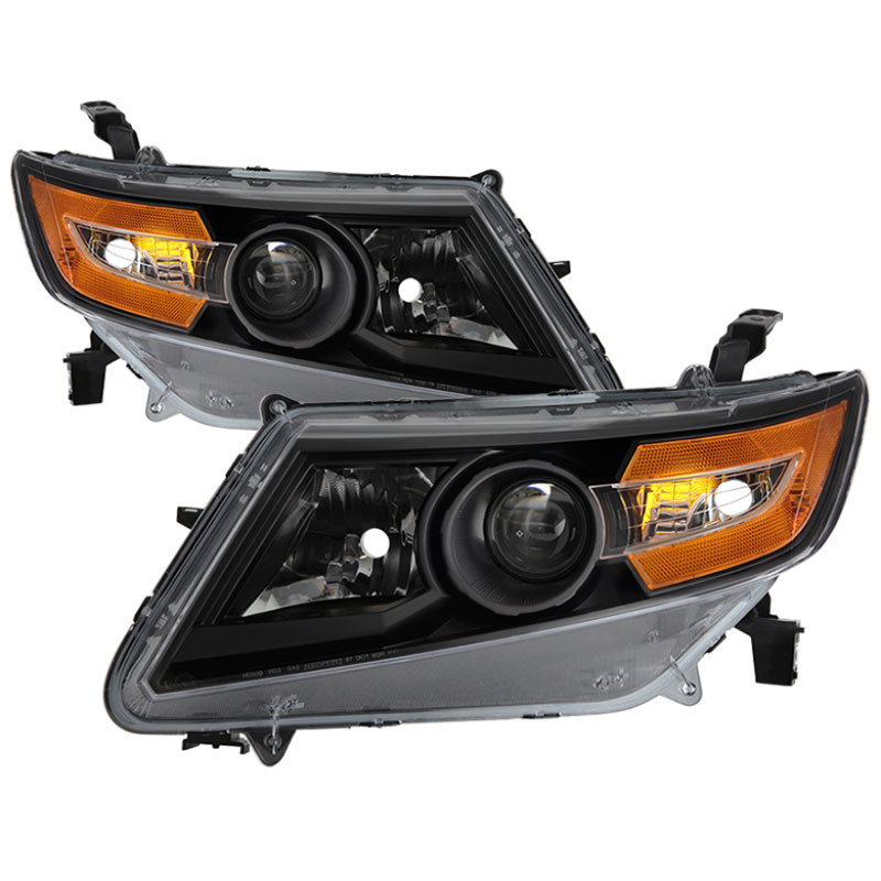 SPYDER 9035333 | xTune Honda Odyssey Halogen Models Only 11-15 OEM Style Headlights - Black HD-JH-HODY11-AM-BK; 2011-2015