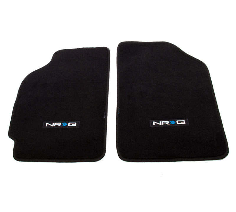 NRG fmr-110nrg | NRG Floor Mats - 88-91 Honda Civic CRX (NRG Logo) - 2pc.; 1988-1988