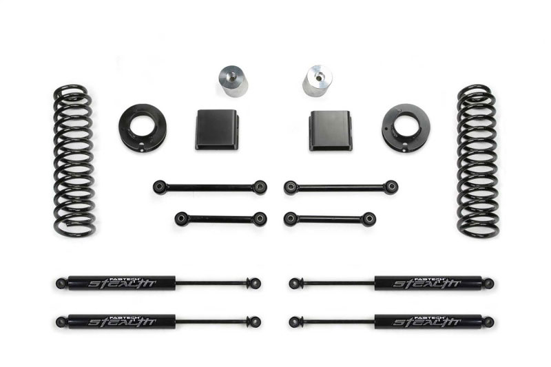 Fabtech k4160m | 2020 Jeep Gladiator JT 6 Cyl 4WD 3in Sport System w/Stealth Shocks; 2020-2024