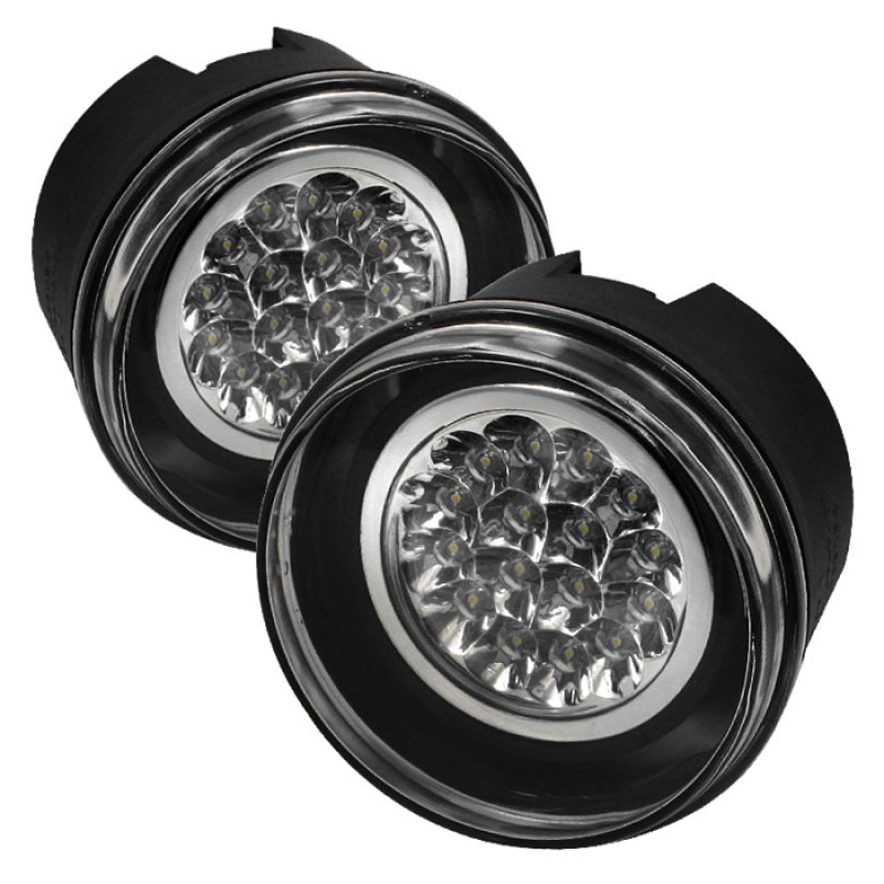 SPYDER 5015686 | Spyder Dodge Dakota LED Fog Lights - Clear - (FL-LED-JGC05-C); 2005-2009