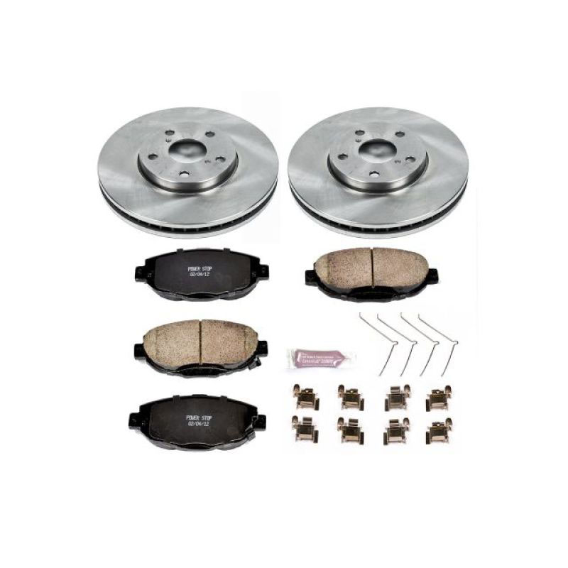 PowerStop koe1073 | Power Stop 99-00 Lexus SC300 Front Autospecialty Brake Kit; 1999-2000