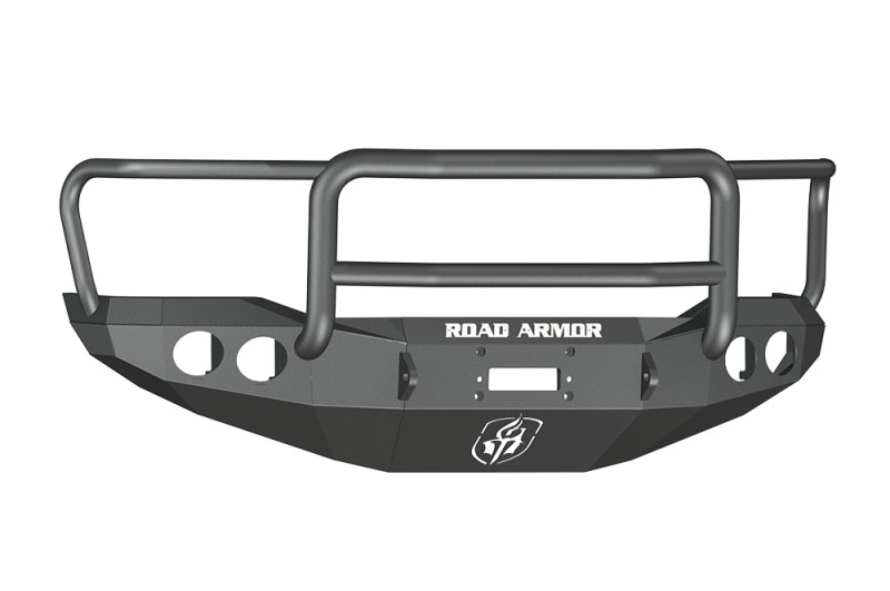 Road Armor 99031b | 07-13 Toyota Tundra Stealth Front Winch Bumper w/Lonestar Guard - Tex Blk; 2007-2013