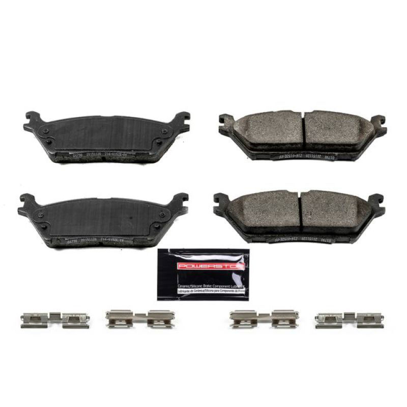 PowerStop z23-1790 | Power Stop 18-19 Ford Expedition Rear Z23 Evolution Sport Brake Pads w/Hardware; 2018-2022