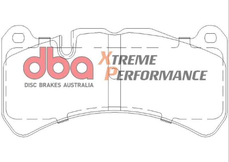 DBA db1845xp | 2004+ Ford / Mercedes Brembo XP Extreme Performance Front Brake Pads; 2004-2020