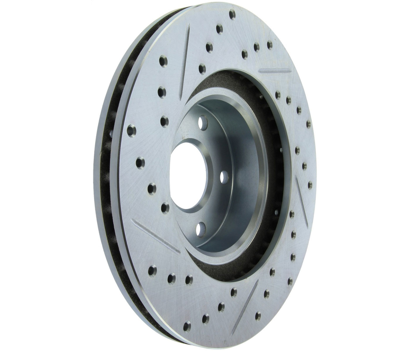 Stoptech 227.47012L | StopTech Subaru Forester C-Tek Sport Drilled & Slotted Rotor; 1998-2002