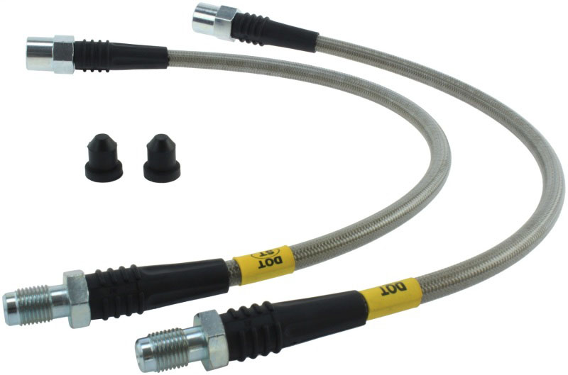 Stoptech 95033507 | StopTech 05-08 Audi A6 Quattro Rear Stainless Steel Brake Line Kit; 2005-2008