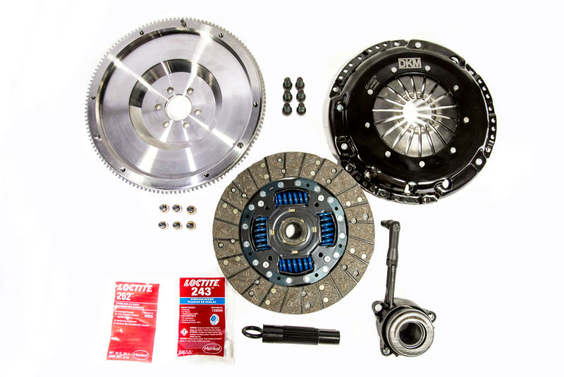 DKM Clutch MB-034-060 | 2.0 VW/Audi A3 TSI 8 Bolt Motor Sprung Organic MB Clutch Kit w/Steel Flywheel