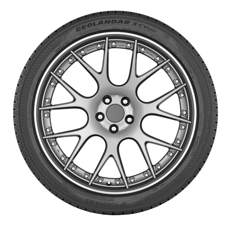 Yokohama Tire 110157017 | Yokohama Geolandar X-CV Tire - 265/45R21 104W