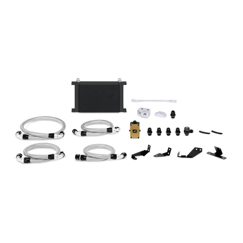 Mishimoto mmoc-gto-04tbk | 04-06 Pontiac GTO 5.7L/6.0L Thermostatic Oil Cooler Kit - Black; 2004-2006