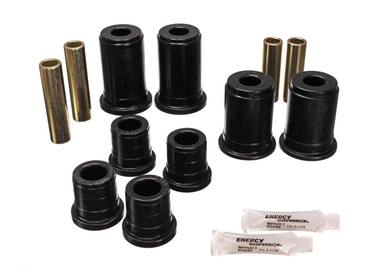 Energy Suspension 3.3147g | 92-94 K-5 Blazer / 92-99 Denali/Suburban/Yukon Black Front Control Arm Bushing Set; 1992-1994