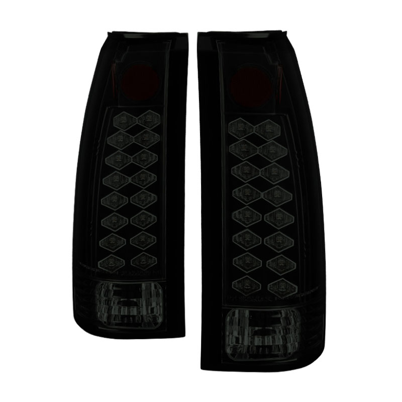 SPYDER 5077981 | Spyder Chevy Tahoe LED Tail Lights - Black Smoke - (ALT-YD-CCK88-LED-BSM); 1994-1999