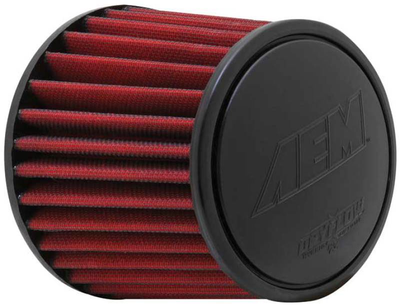 AEM Induction 212110dk | AEM 3.25 inch DRY Flow Short Neck 5 inch Element Filter Replacement