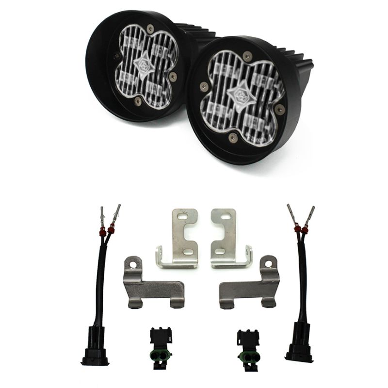 Baja Designs 447678 | 2012+ Rav4 Fog Pocket Kit Squadron SAE Clear; 2012-2023