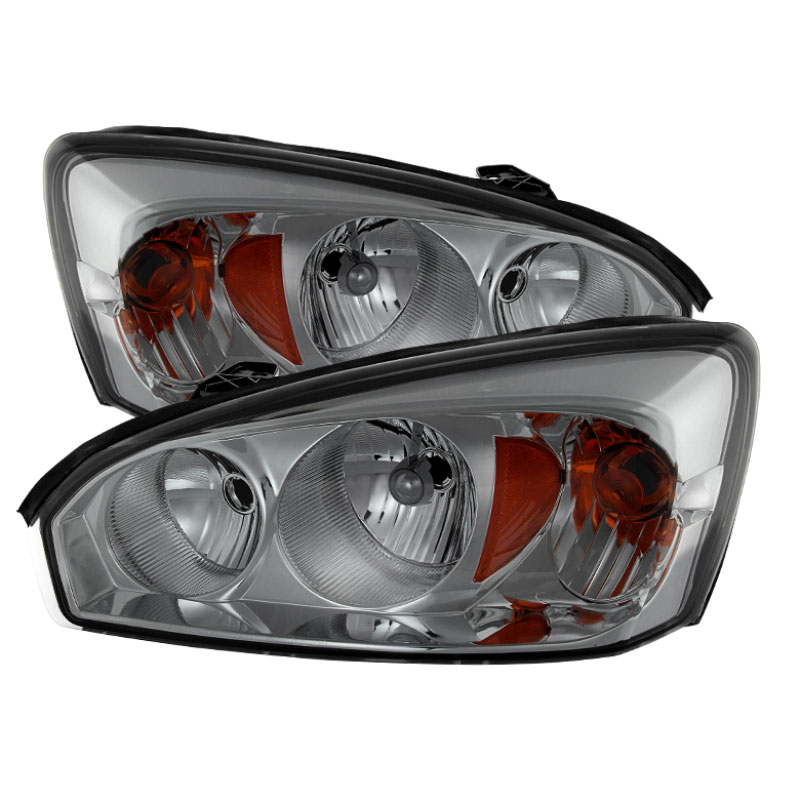 SPYDER 9026478 | Xtune Chevy Malibu 04-08 Crystal Headlights Smoked HD-JH-CMA04-AM-SM; 2004-2008