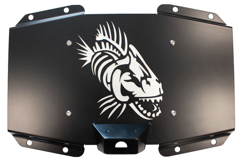 Fishbone Offroad fb31264 | 2018+ Jeep Wrangler JL 2 Door Backside Plate; 2018-2024