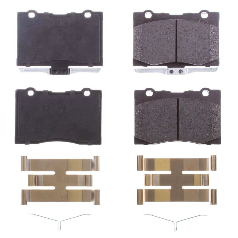 PowerStop 171091 | Power Stop 05-12 Acura RL Front Z17 Evolution Ceramic Brake Pads w/Hardware; 2005-2012