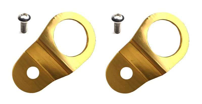 Torque Solution ts-ev-012ic | Radiator Mount Combo with Inserts (Gold) : Mitsubishi Evolution 7/8/9; 2005-2006