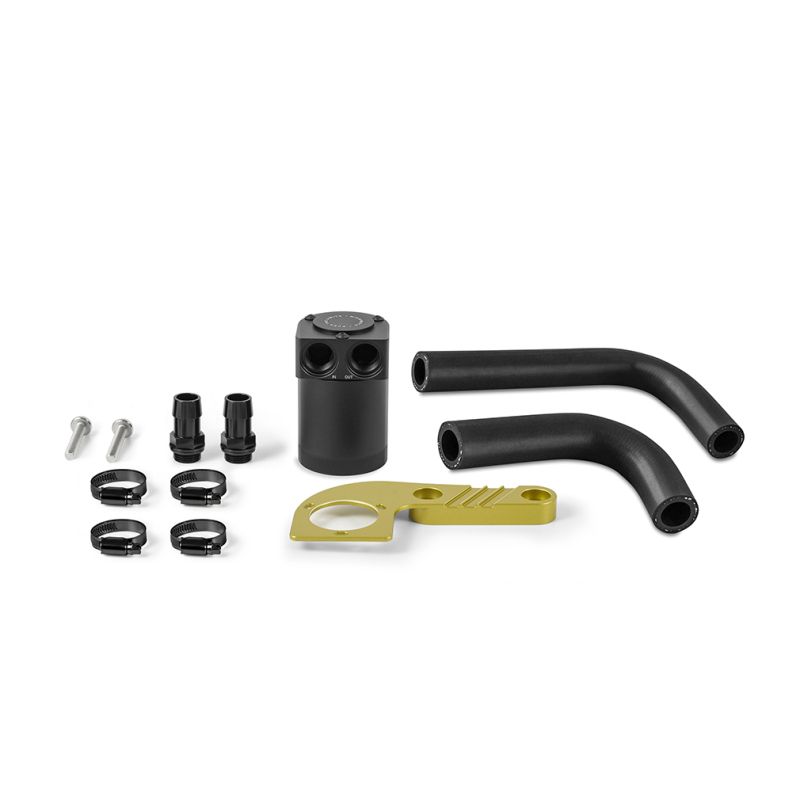 Mishimoto mmbccf8015cay | 15-20 BMW F8X M3/M4 Baffled Oil Catch Can - Austin Yellow; 2015-2020