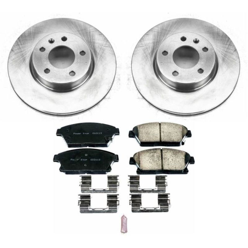 PowerStop koe6386 | Power Stop 13-18 Cadillac ATS Front Autospecialty Brake Kit; 2013-2018