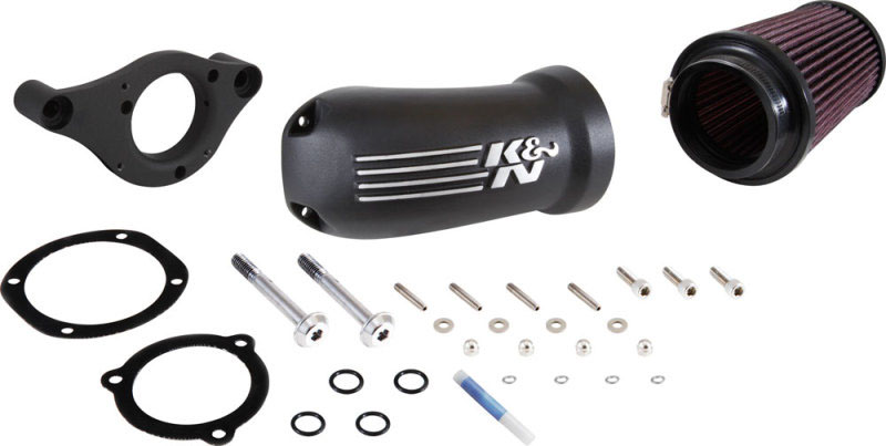 K&N Engineering 571139 | K&N 17-18 Harley Davidson Touring Models Performance Air Intake System