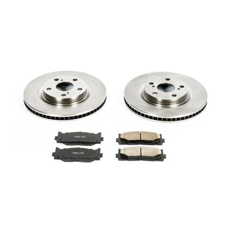 PowerStop koe3053 | Power Stop 13-18 Lexus ES300h Front Autospecialty Brake Kit; 2013-2018