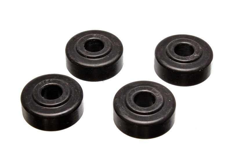 Energy Suspension 3.7114g | 61-68 Buick Centrurion/Electra/LeSabre/Riviera Black Front Strut Rod Bushing Set; 1961-1968