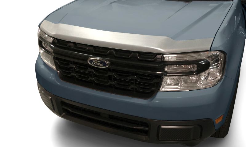 AVS 622154 | 2022 Ford Maverick Aeroskin Low Profile Acrylic Hood Shield - Chrome; 2022-2022