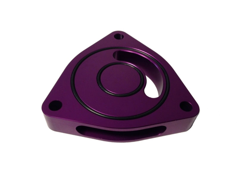 Torque Solution ts-gen-002pr-2 | Blow Off BOV Sound Plate (Purple): Kia Optima 2.0T; 2011-2015