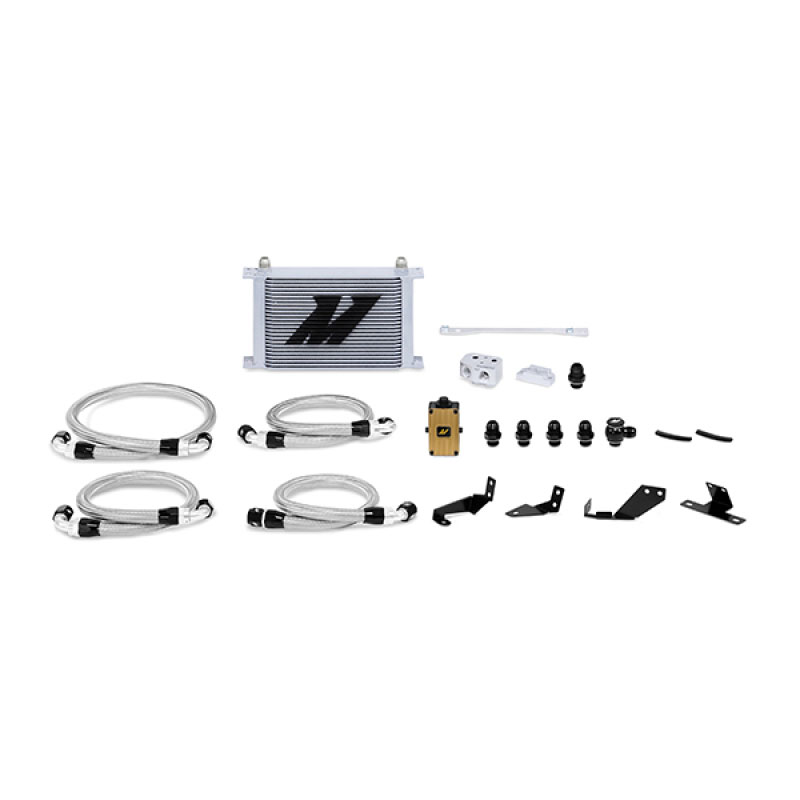 Mishimoto mmoc-gto-04t | 04-06 Pontiac GTO 5.7L/6.0L Thermostatic Oil Cooler Kit - Silver; 2004-2006