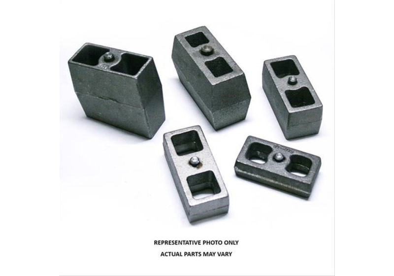 Superlift 058-2 | Universal Application - Rear Lift Block - 5in Lift - w/ Flat - Pair