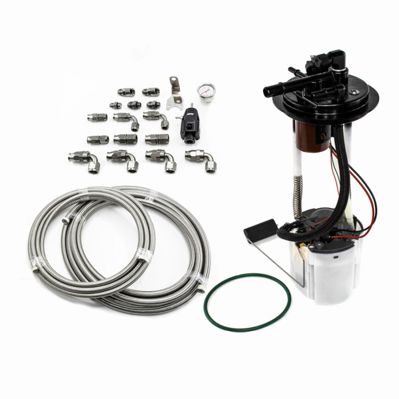 DeatschWerks 9-401-603-7013 | 05-09 GM Truck DW400 Pump Module w/PTFE fuel lines; 2005-2009