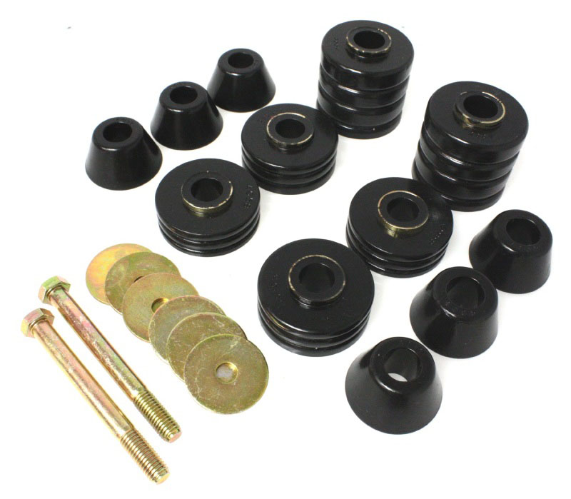 Energy Suspension 3.4103g | 73-80 GM C2500/C3500/K1500/K20/K30 Body(cab) Mount Set; 1973-1980