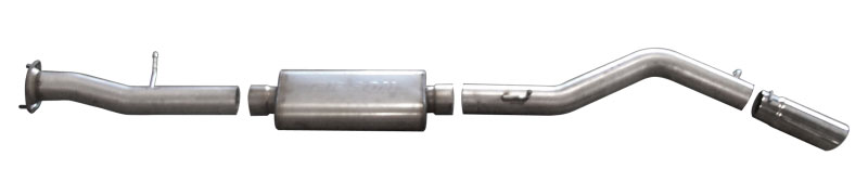 Gibson 612501 | 08-09 Hummer H2 Base 6.2L 3.5in Cat-Back Single Exhaust - Stainless; 2008-2009