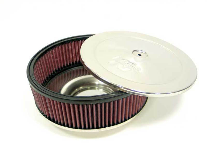 K&N Engineering 593362 | K&N Marine 8in ID x 9in OD x 2.875in H Round Straight Flame Arrestor