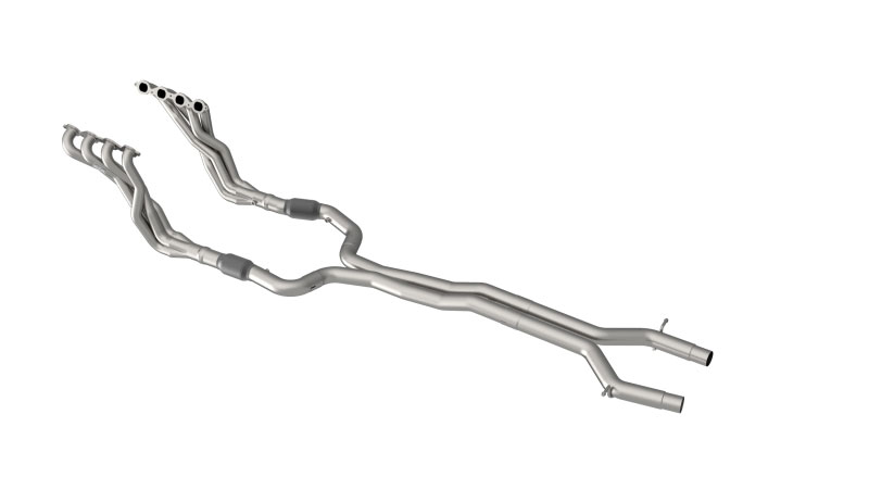 Kooks Headers 2313f632 | Kooks 2022 Cadillac CT5V 2in x 3in SS Longtube Headers and Green Catted SS X-Pipe; 2022-2022