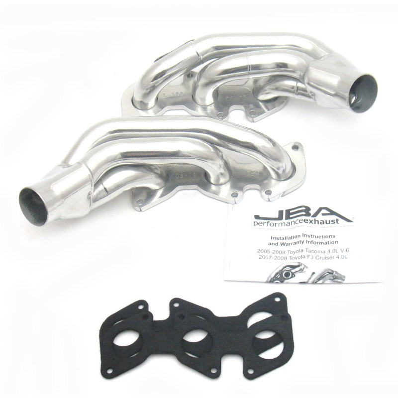 JBA 2035sjs | 03-09 Toyota 4.0L V6 w/o A.I.R. 1-1/2in Primary Silver Ctd Cat4Ward Header; 2003-2009