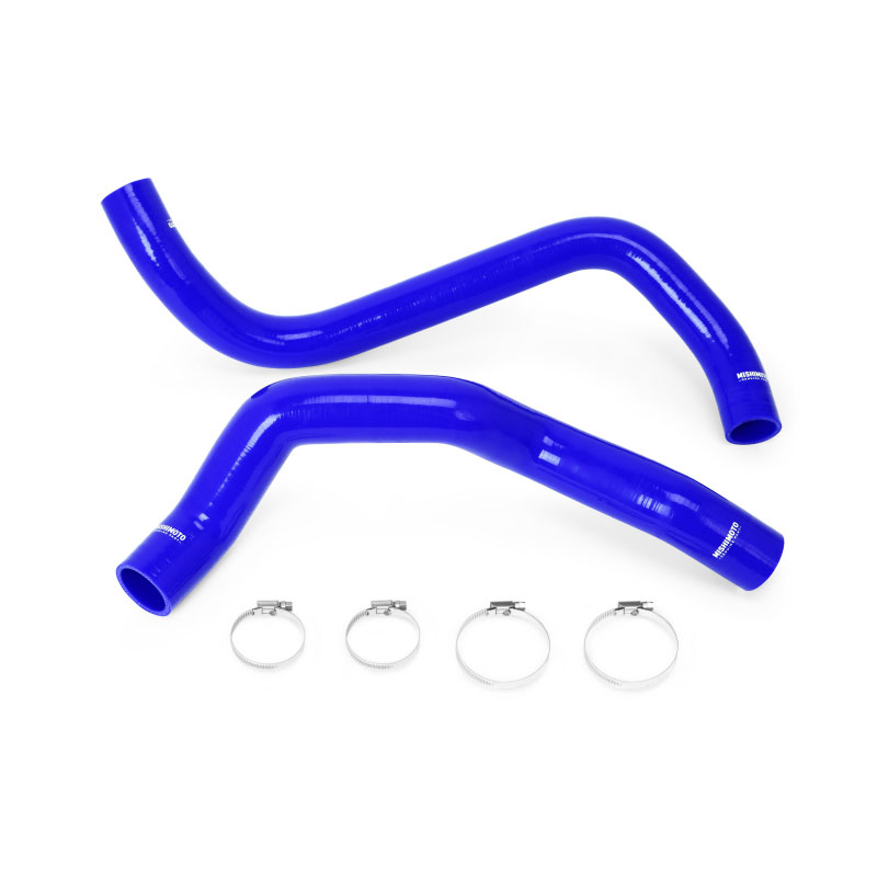 Mishimoto mmhose-mus6-01bl | 2001-2004 Ford Mustang 3.8L V6 Blue Silicone Hose Kit; 2001-2004