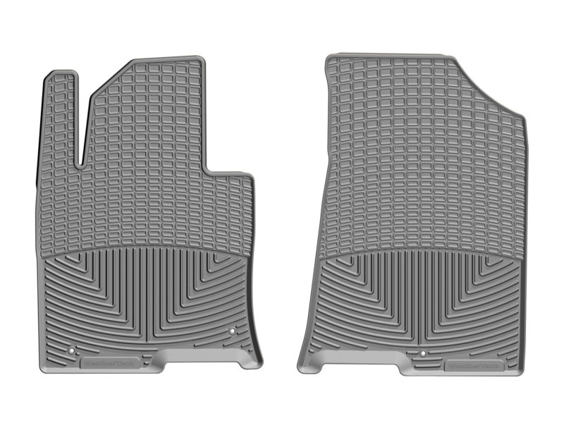 WeatherTech w385gr | 2016+ Hyundai Sonata Front Rubber Mats - Grey (Fits Hybrid-Does Not Fit Plug-In Hybrid); 2016-2023