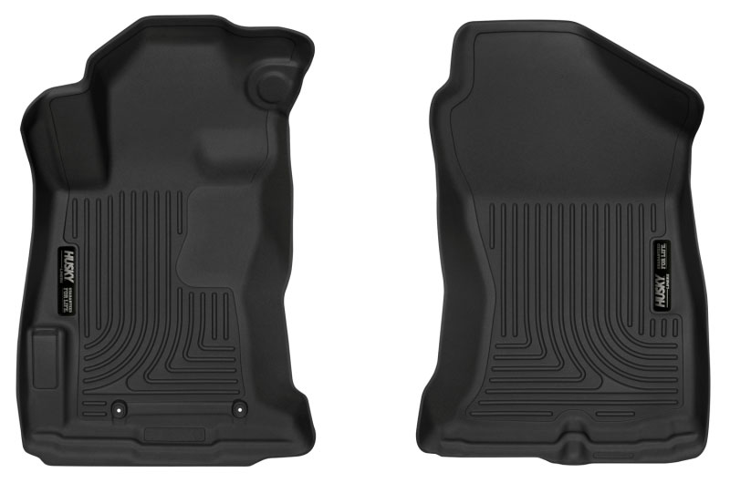 Husky Liners 52871 | 2018 Subaru Crosstrek Black Front Floor Liners; 2018-2022