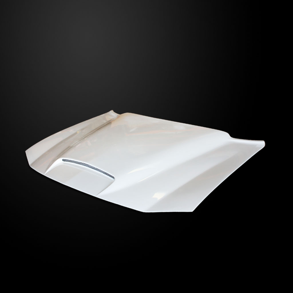 Amerihood DC06AHRKSFHW | Dodge Charger Type-BigBoss Style Functional Ram Air Hood; 2006-2010