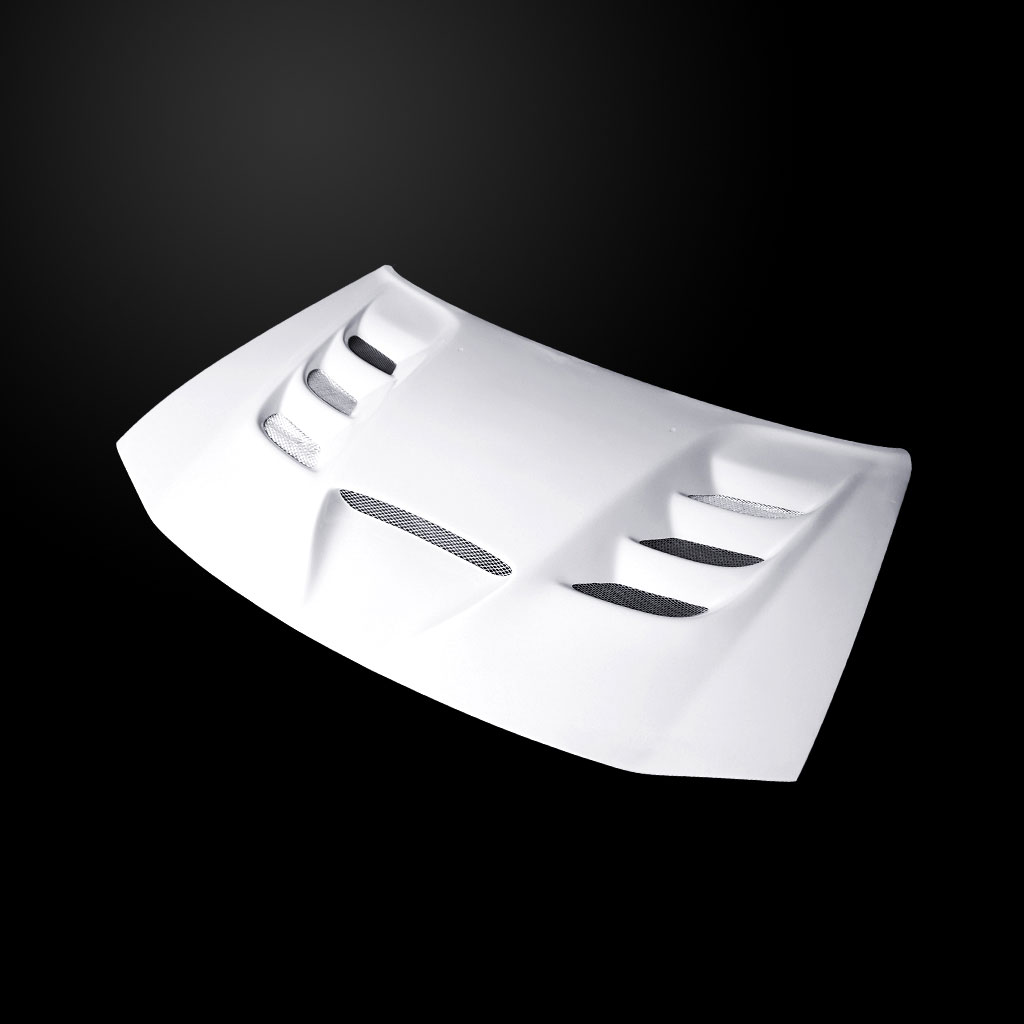 Amerihood dc06ahvipfhw | Dodge Charger 2006-2010 VIP Style Functional Ram Air Hood; 2006-2010